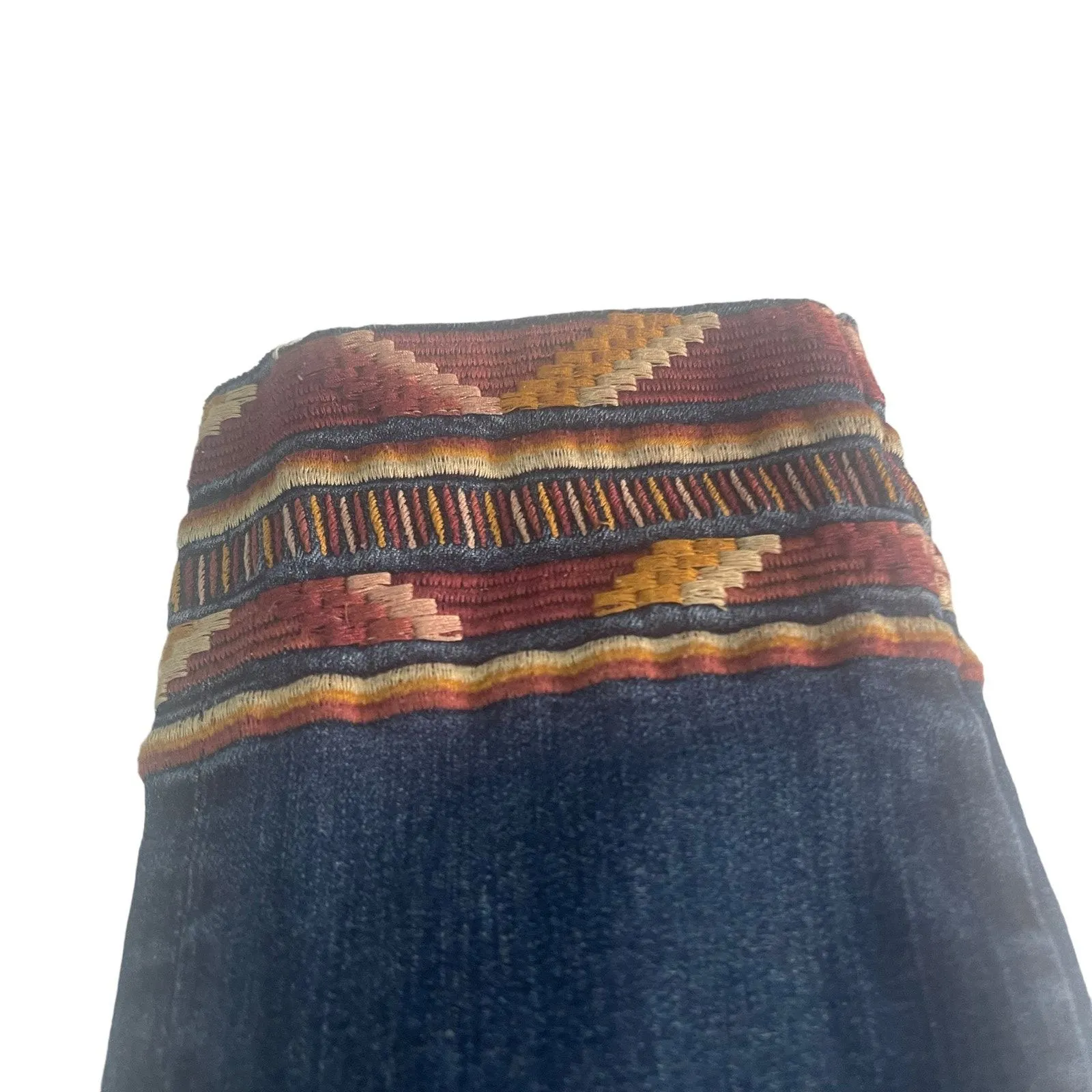 Driftwood‎ Women's Size 25 Colette Thread Embroidered Cropped Jeans - Image 5