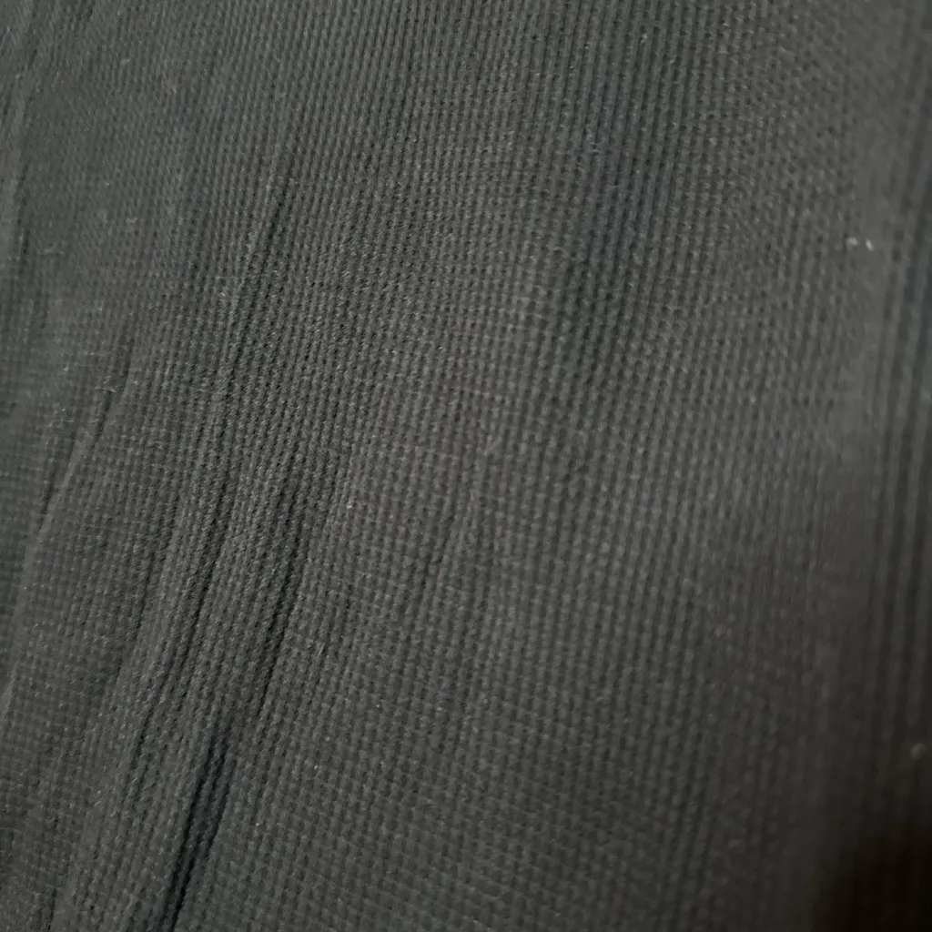 GAP Women's Black Long Sleeve Thermal Tee - Image 2