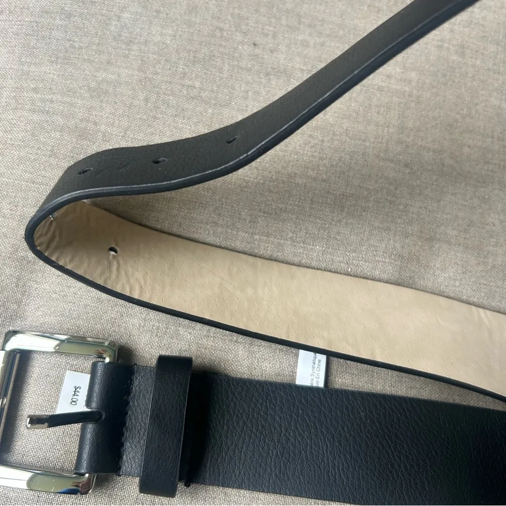 Steve Madden New belt bag zipper pouch faux leather logo printed travel retro - Image 4