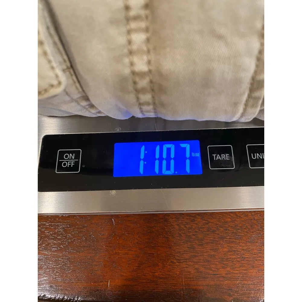 Long Sleeve Belted Utility Lace Army Jacket Tan Women's Size XS Petite - Image 12