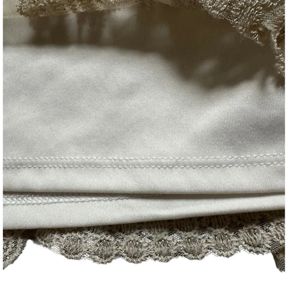 Cato Boho Lace tunic Top Size 18/20 Cream - Image 5