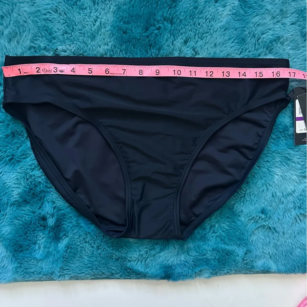 Tommy Hilfiger Dark Blue Bikini Bottom Size XXL - Image 7