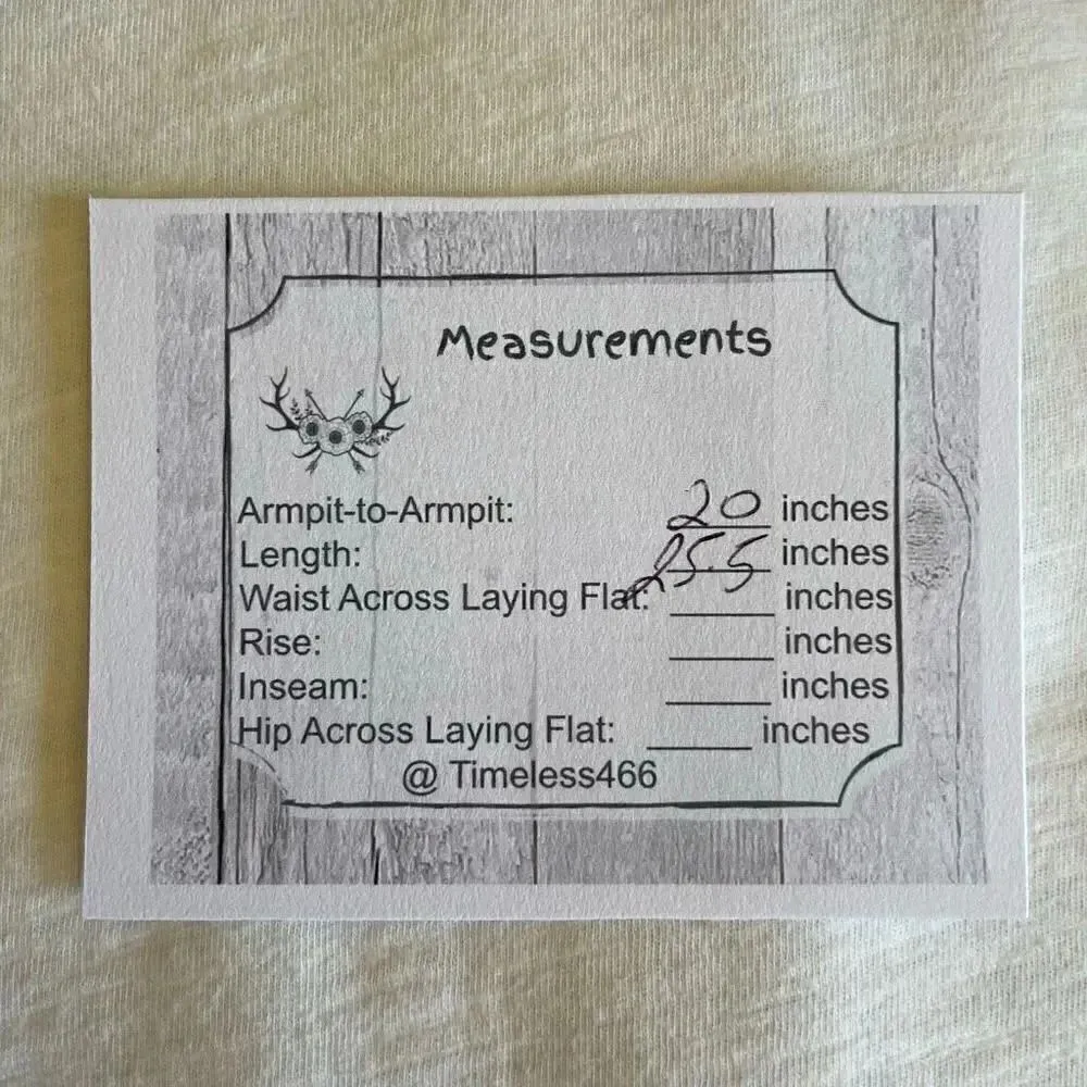 Old Navy Human Kind Ivory Bohemian Everyday Wear Cotton Short Sleeves SP # 1374 - Image 11