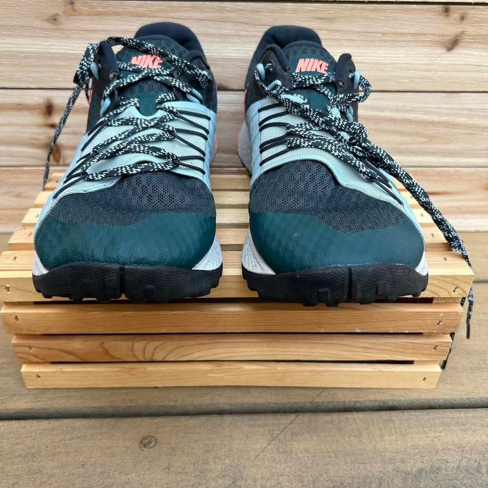 Green Deep/Blue/Pink Nike Air Zoom Wildhorse 4 Sneakers Trainers - Image 4