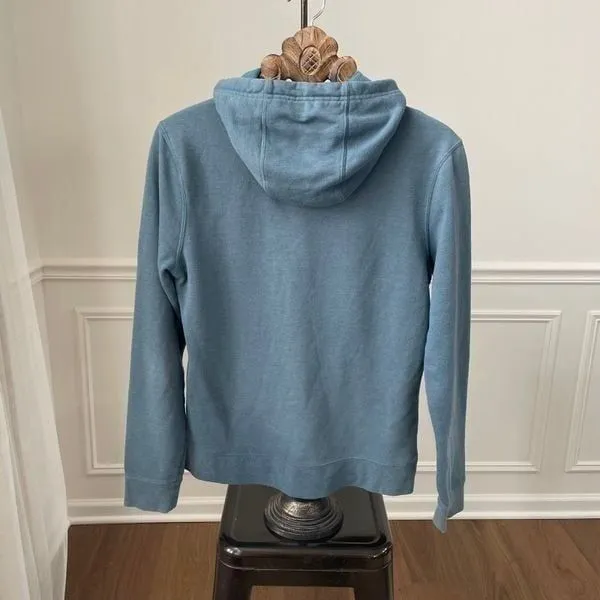 Marmot Unisex Hoodie Blue Pullover S - Image 4