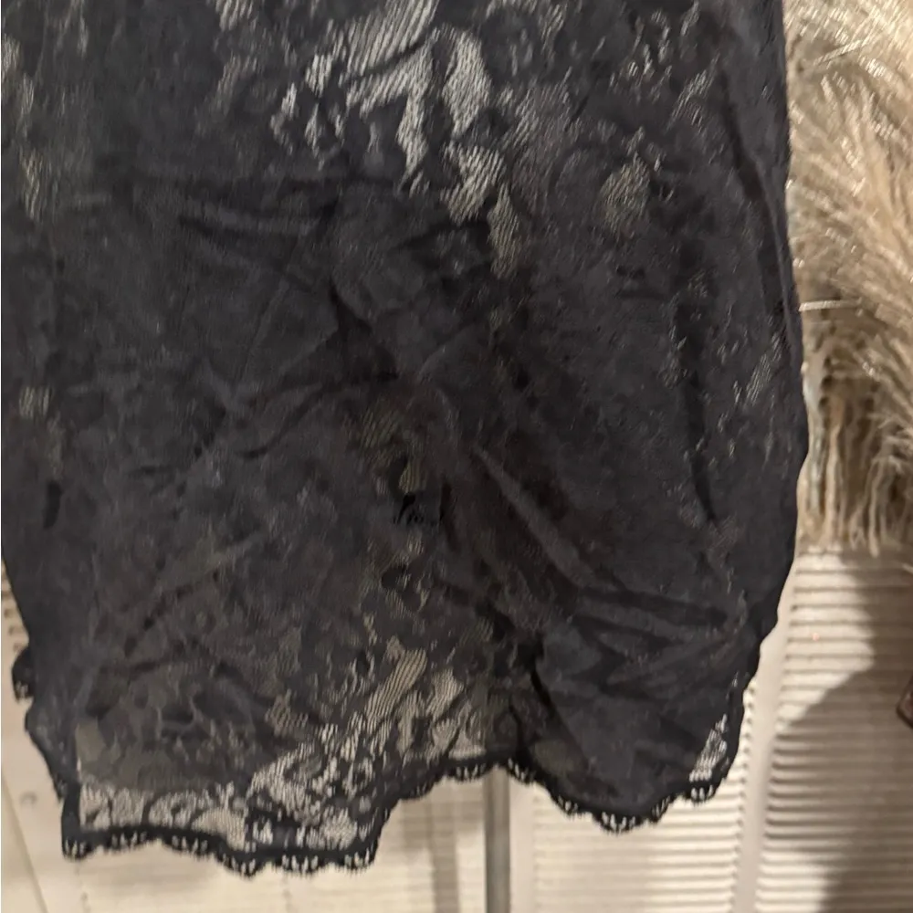 Victoria's Secret Very Sexy Black Lace Dress Size L - Image 4