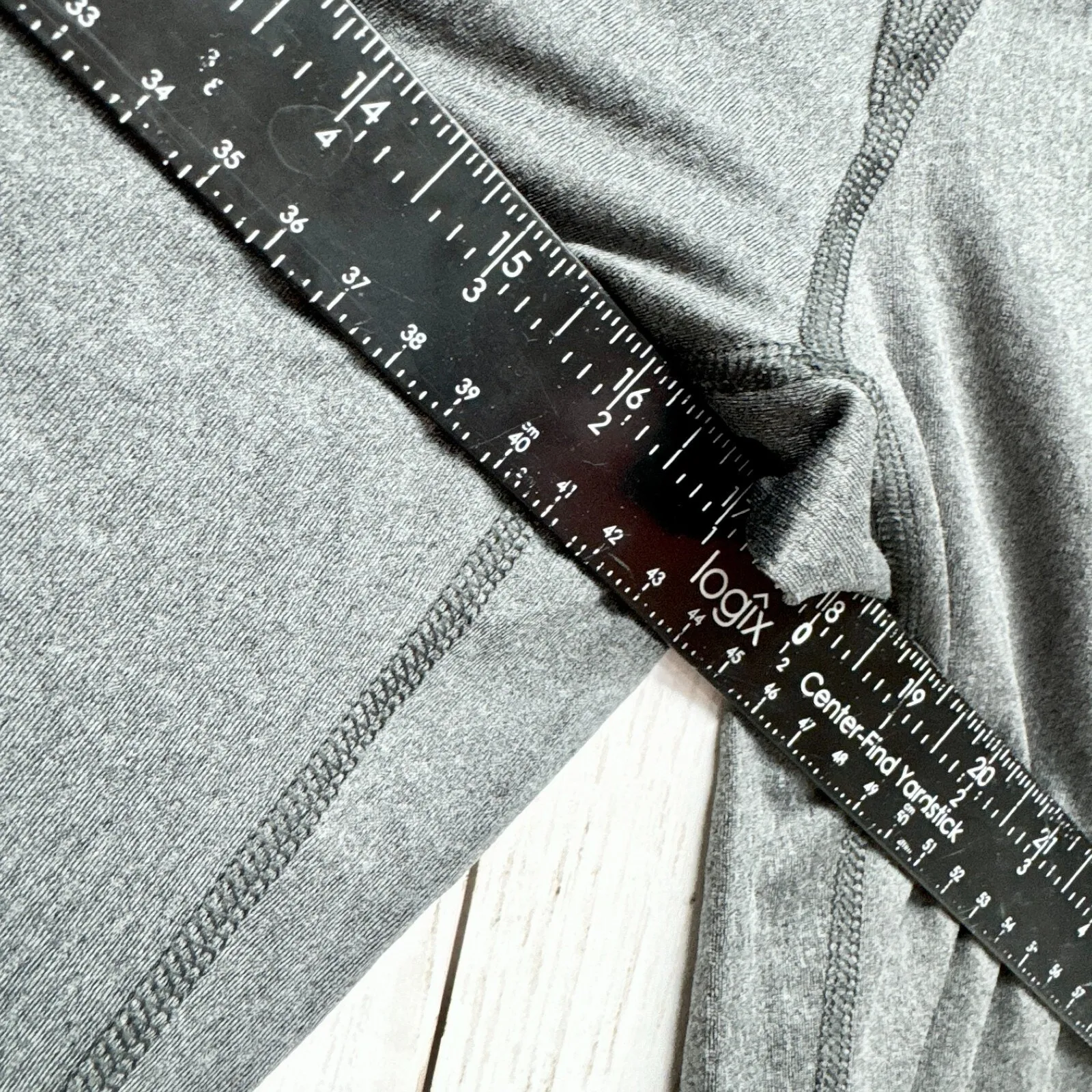 REI Coop Quarter Zip Women Size Small Long Sleeve 1/4 Zip Athletic Gray Outdoor - Image 3