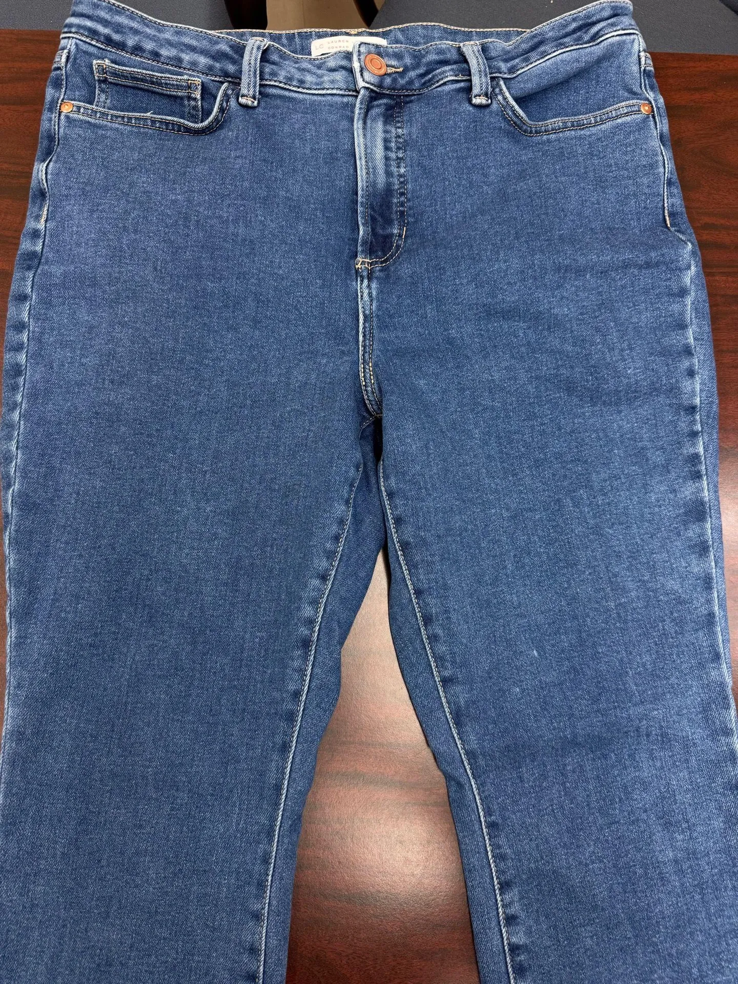 Lauren Conrad Skinny Ankle Denim Jeans Size 16 - Image 2