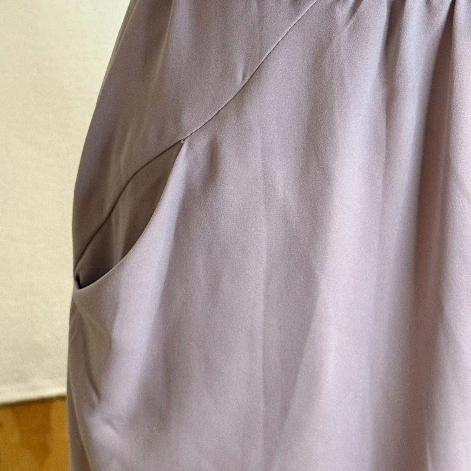 Aritzia Wilfred Sabine Dress Sleeveless Faux Wrap Size Med Mini‎ Ballet Feminine - Image 8