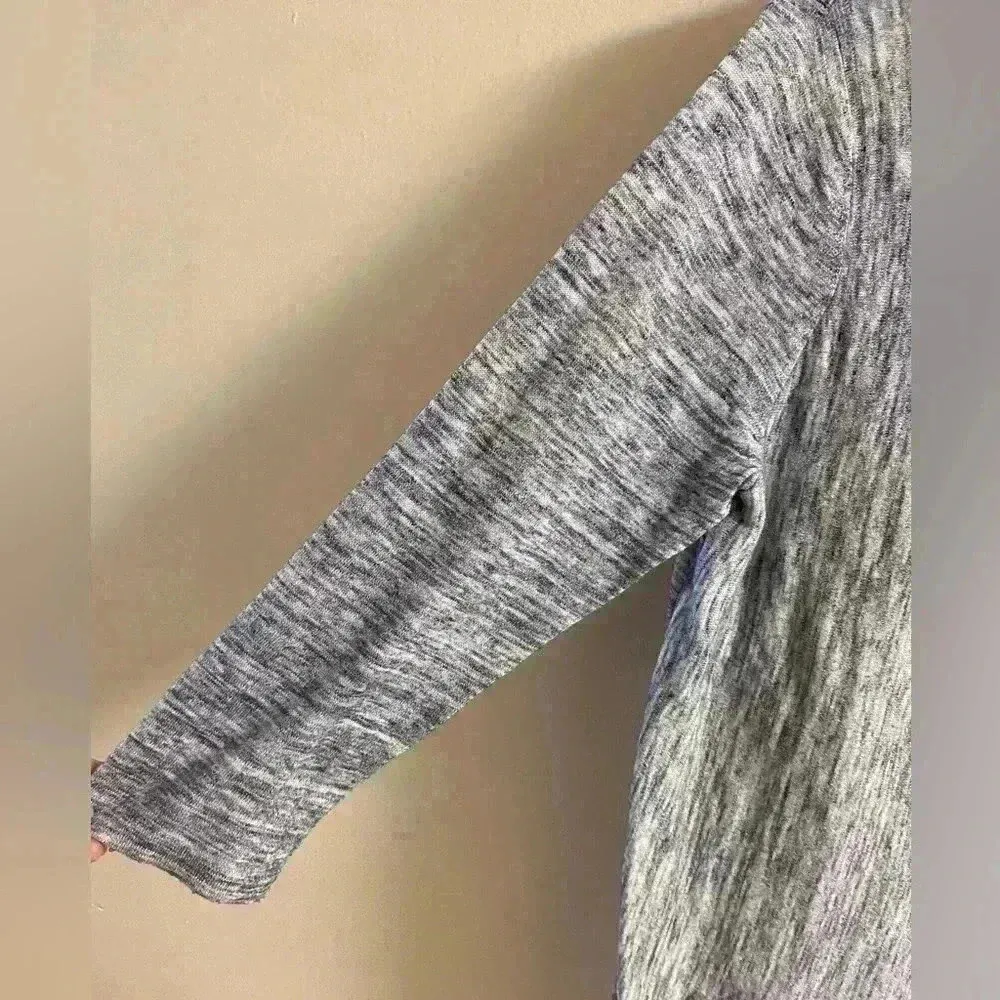 J Jill pure Jill sweater pullover lightweight heather blue Medium petite - Image 2