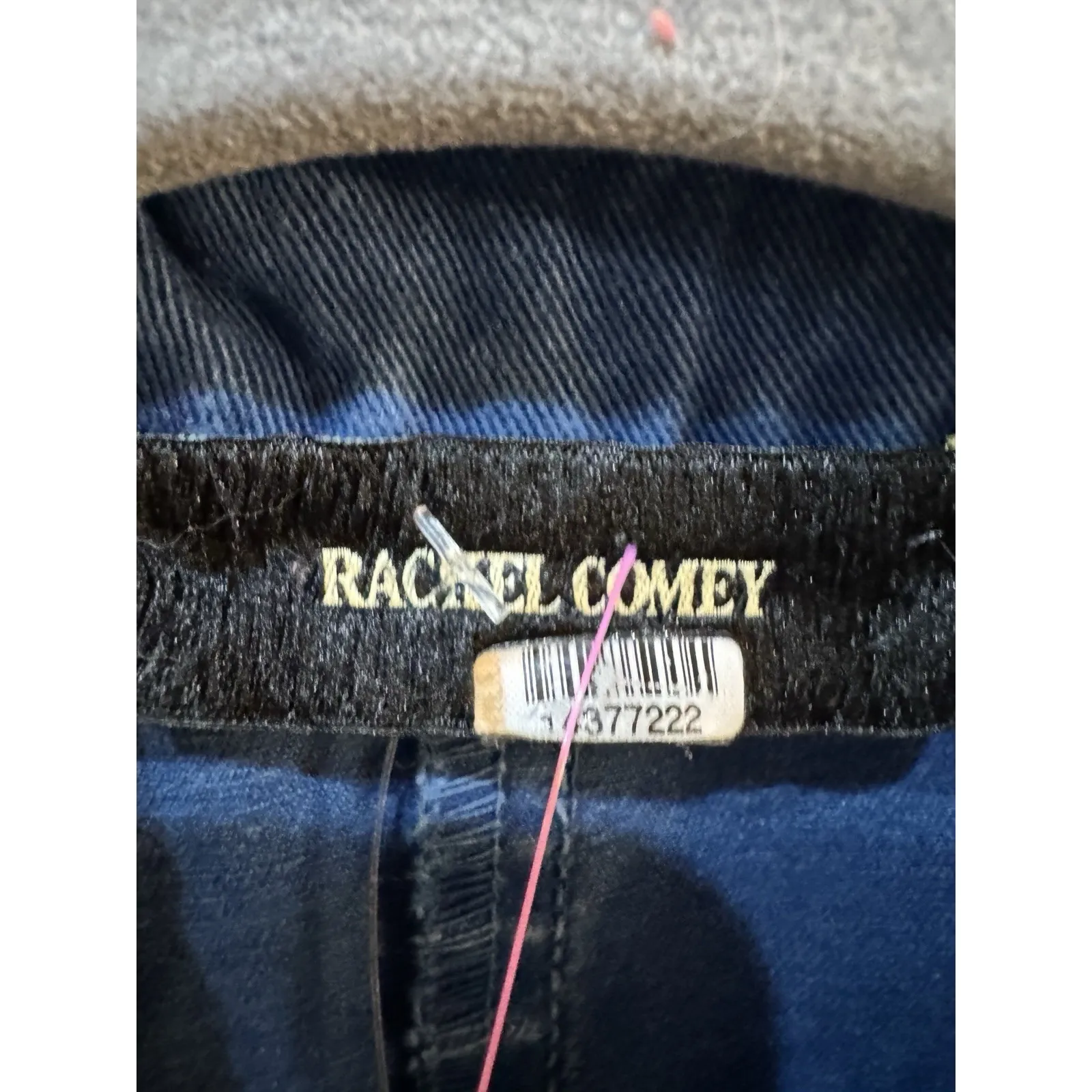 Rachel Comey The Barrie Jumpsuit Blue Denim Zip Up Oversized Size 2 - Image 6