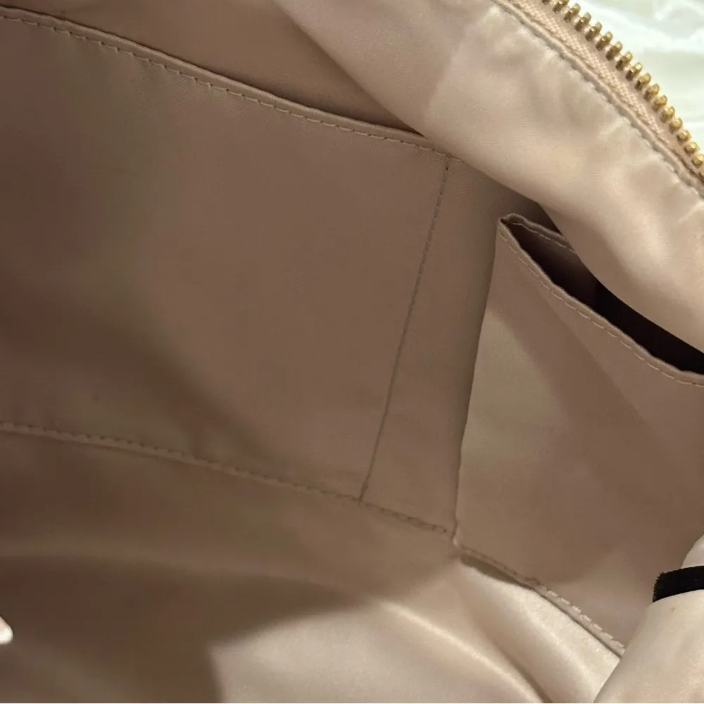 Coach Signature Penelope Purse Linen Leather Crossbody Shoulder Bag Cream Gold - Image 15