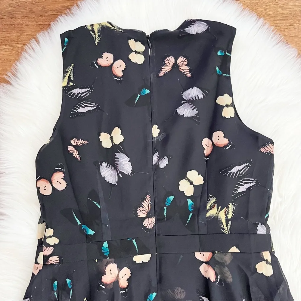 Maison Jules Floral Fit & Flare Dress Size 4 - Image 6