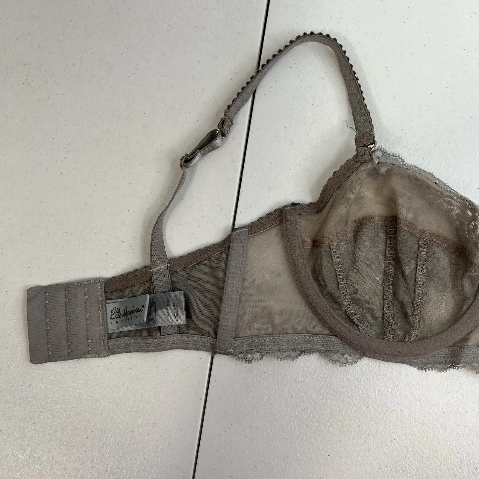 Elle Macpherson 32DD Intimates Bra Women’s Lace Underwire Balconette E75 - Image 10