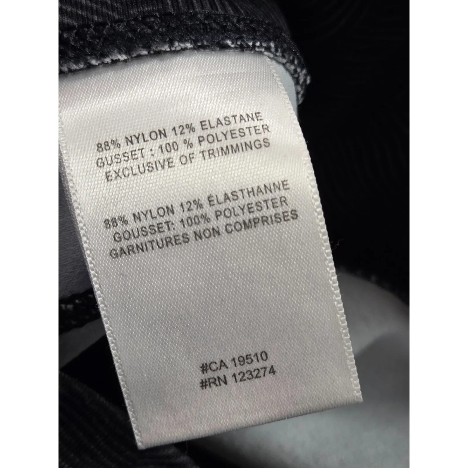 Lolë Eliana High Waist Ankle Black Gray Women's Leggings Pants Small - Image 5