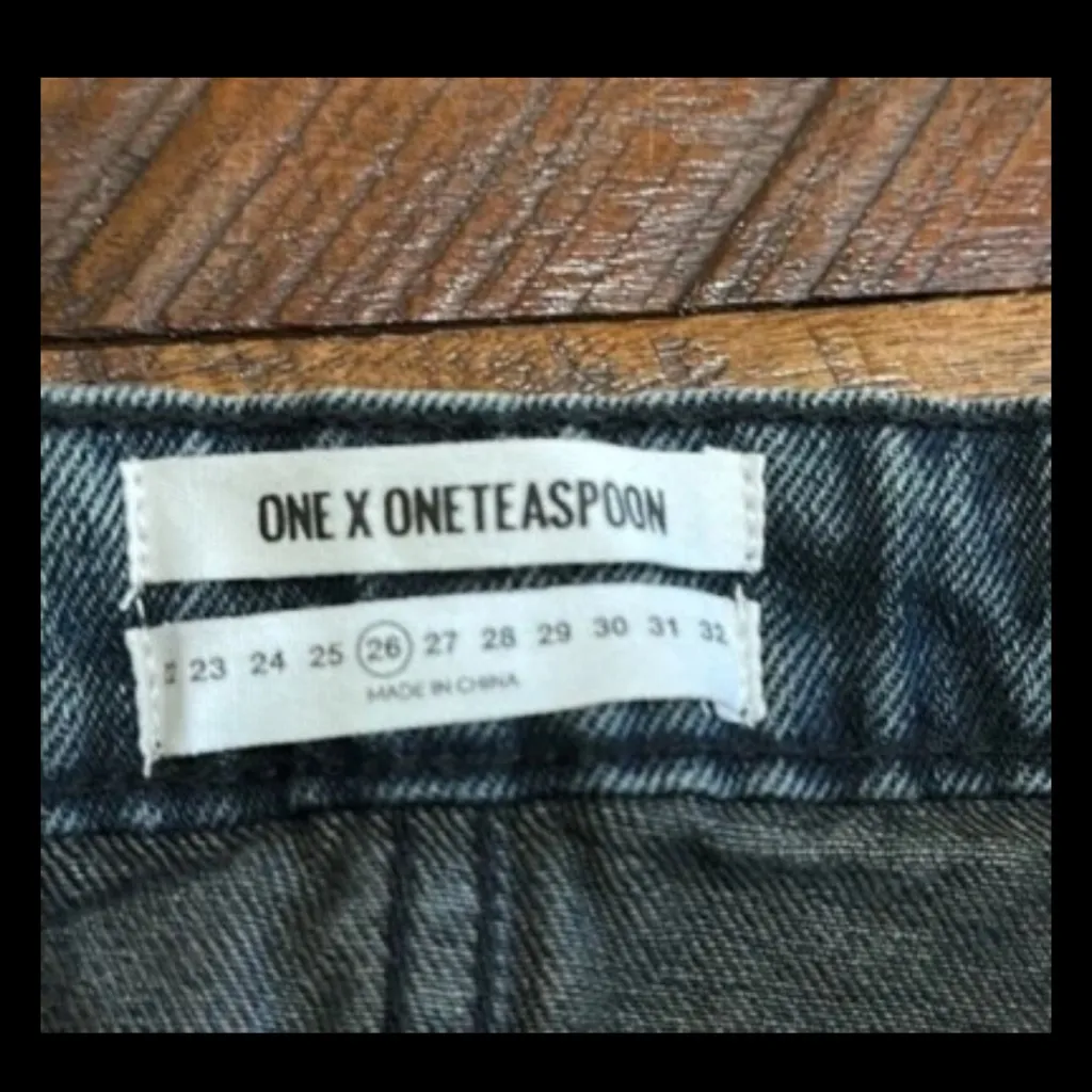 One Teaspoon One X 2020 Fox Denim Mini Skirt - Image 4