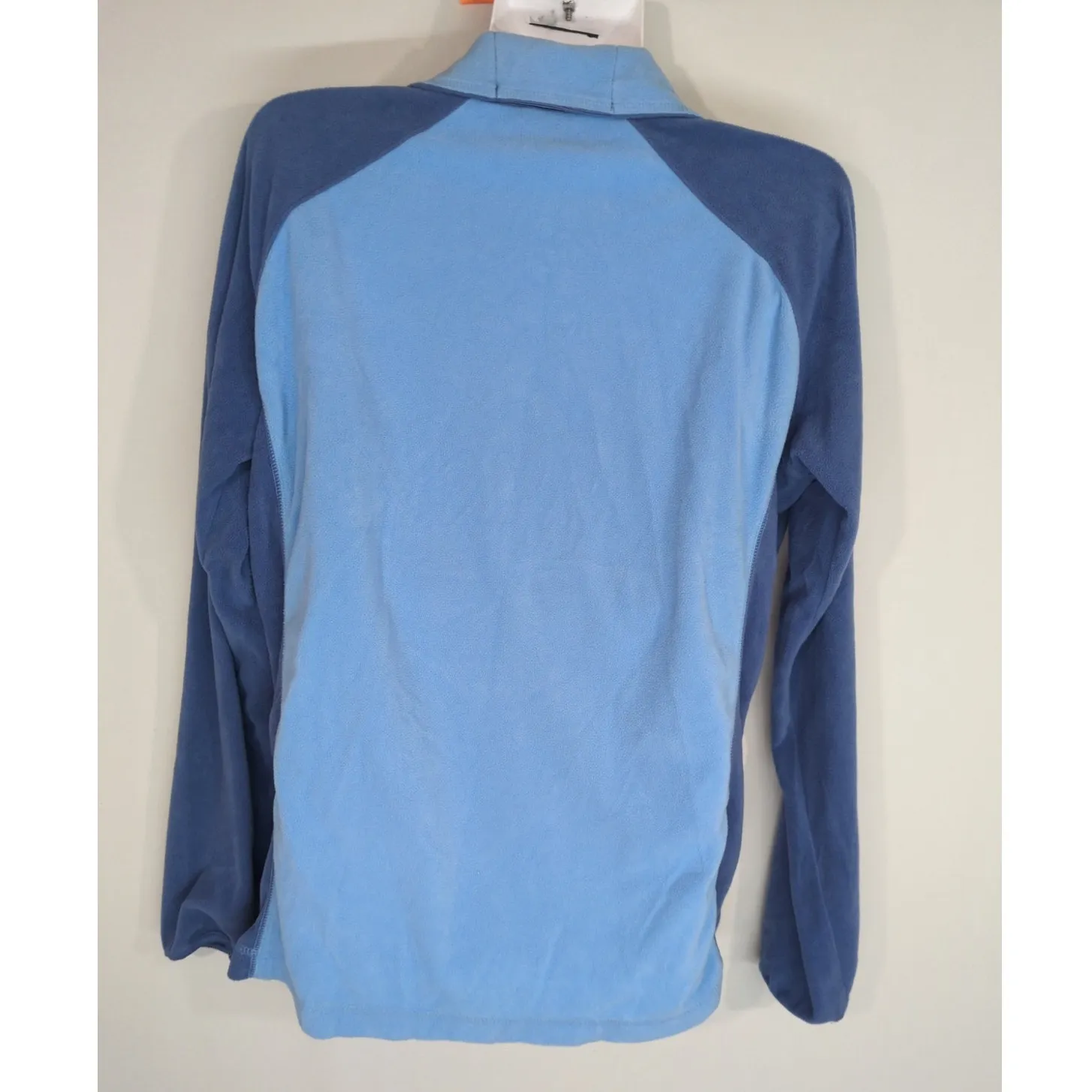 Columbia Arctic Air Fleece 1/2 Zip Blue Jacket Women's XL Warm Outdoor Comfy - Image 4