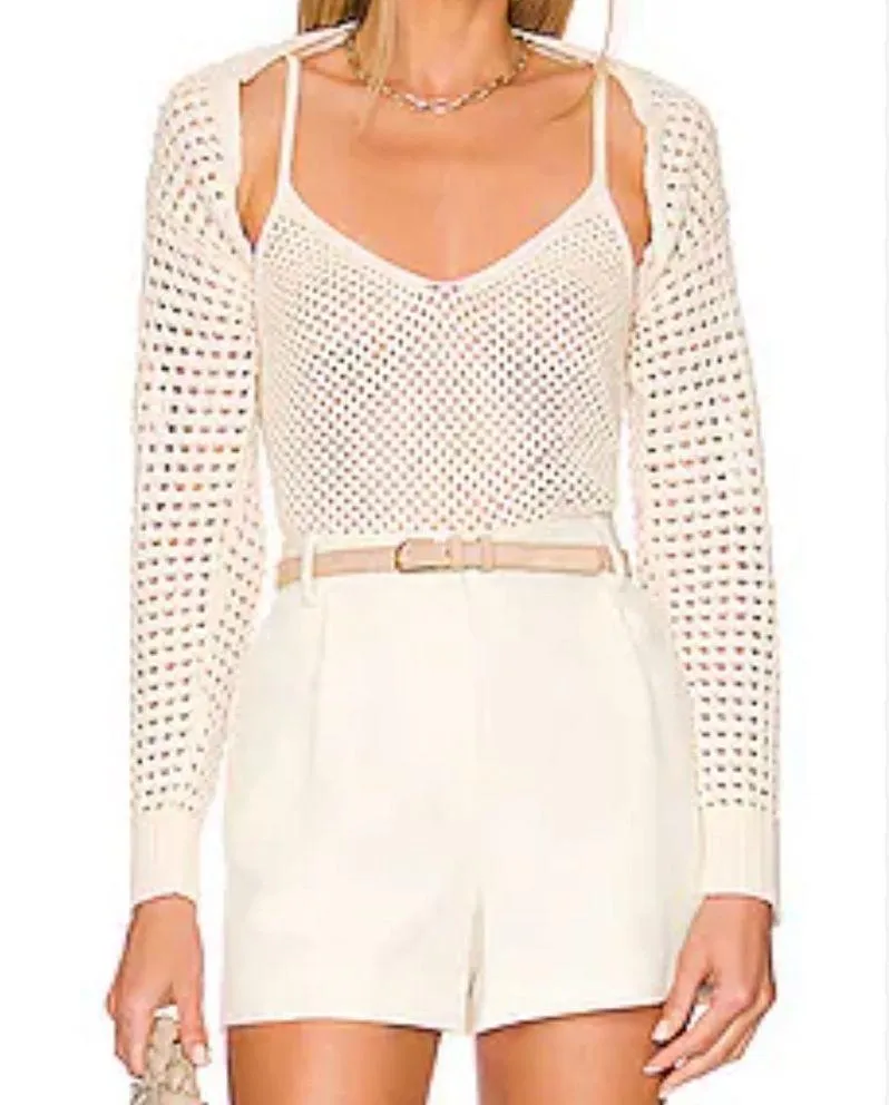 L’Agence Crochet Sammy Tank and Sweater Set - Image 11