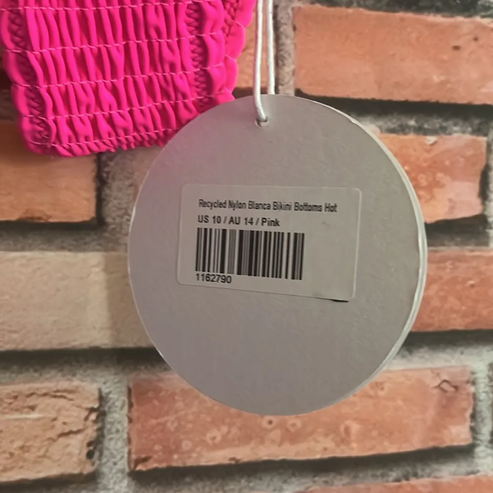 Princess Polly Hot Pink Textured Bikini Bottom - Image 4