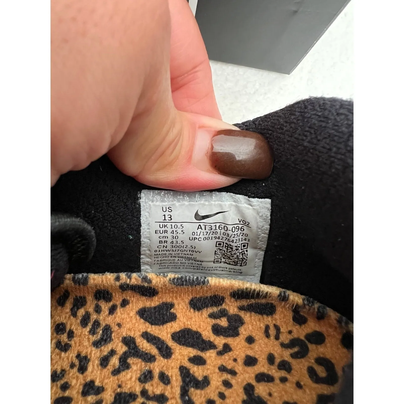 Nike Metcon‎ AT3160-096 Leopard Training Shoes Women’s 13 Hot Pink Black - Image 9