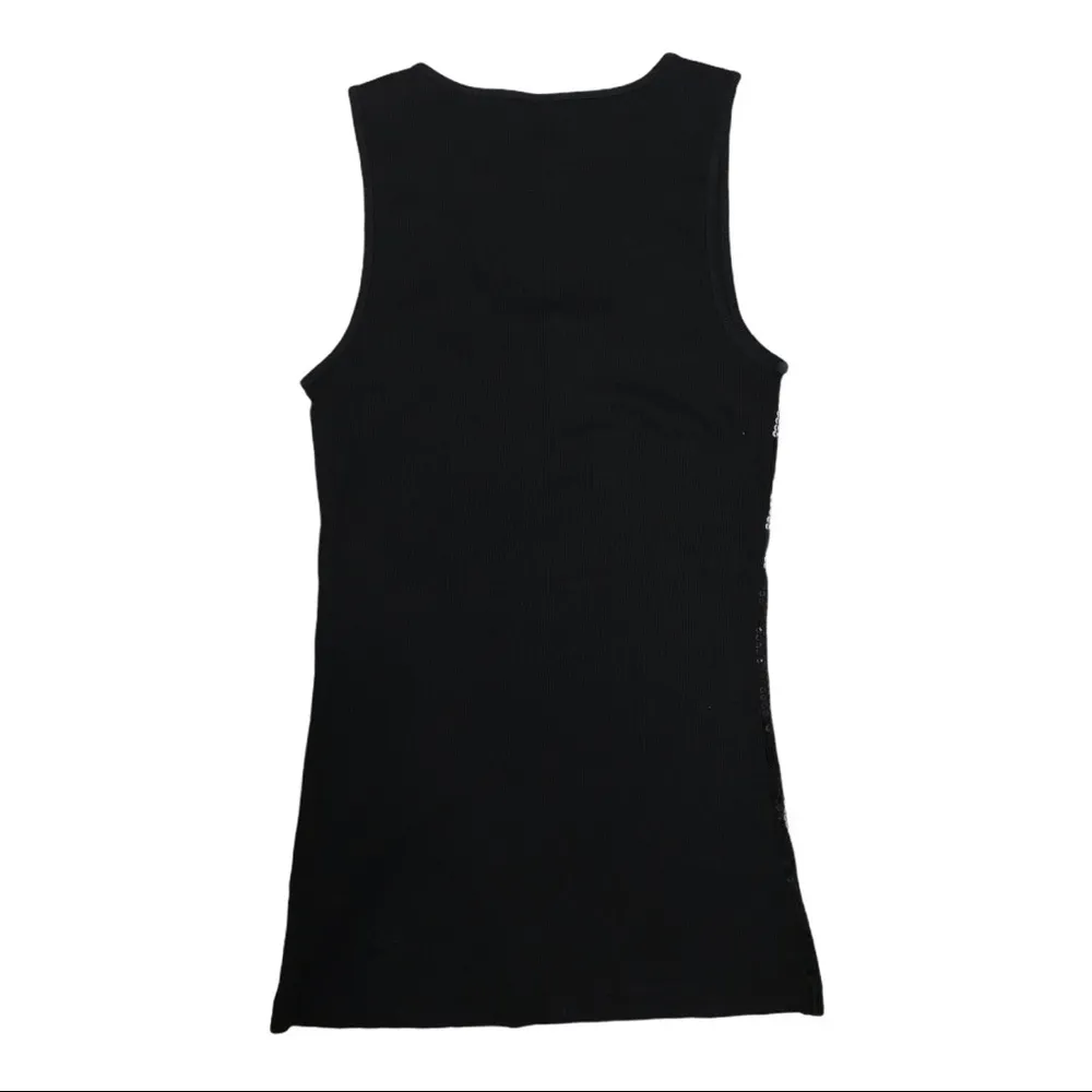 NWT Michael Michael Kors Sequined Zebra Tank XS sequins shiny animal print - Image 3