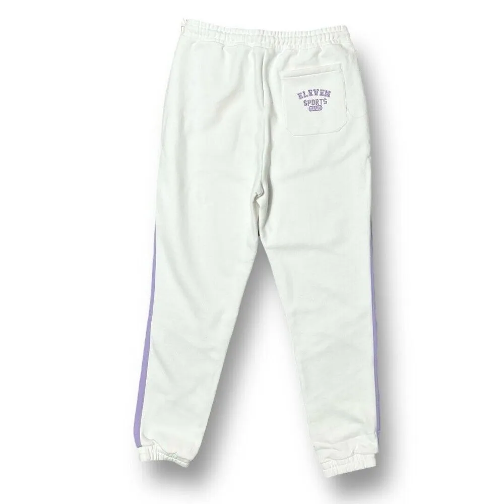 EleVen by Venus Williams M White Purple Collegiate‎ Track Pants Liquid Lilac NWT Size M - Image 7