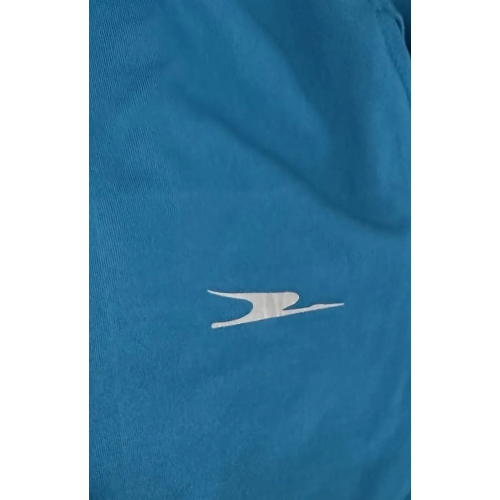 Crane Women's Dark Aqua Black Collar Workout Athletic Tank Top Medium Blue - Image 4