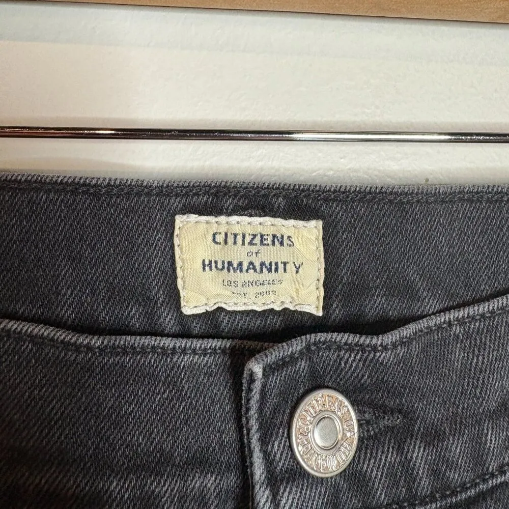 Citizens of Humanity Georgia High Rise Boot Cut black jeans - Image 3