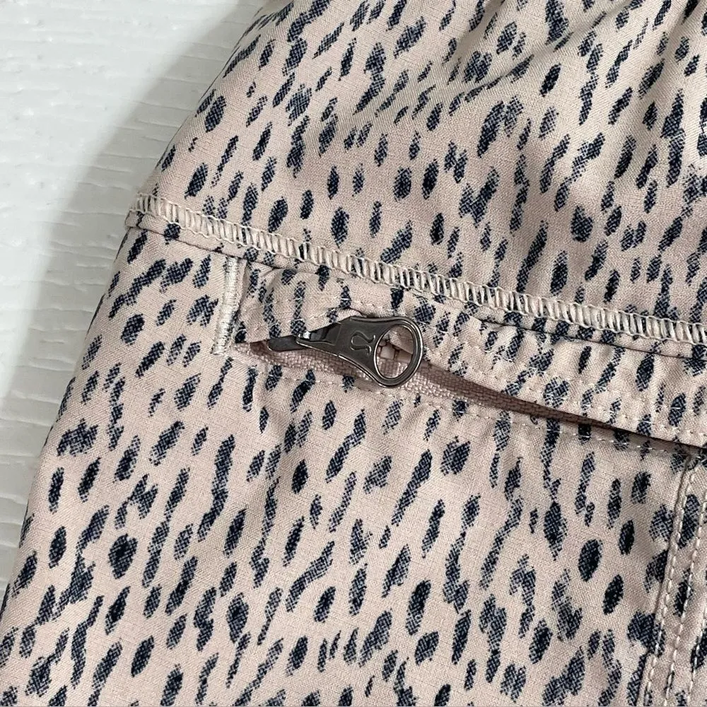 Lululemon Step Lively Crop Pants Dottie Dash Grain‎ Black Women’s Size 4 - Image 7