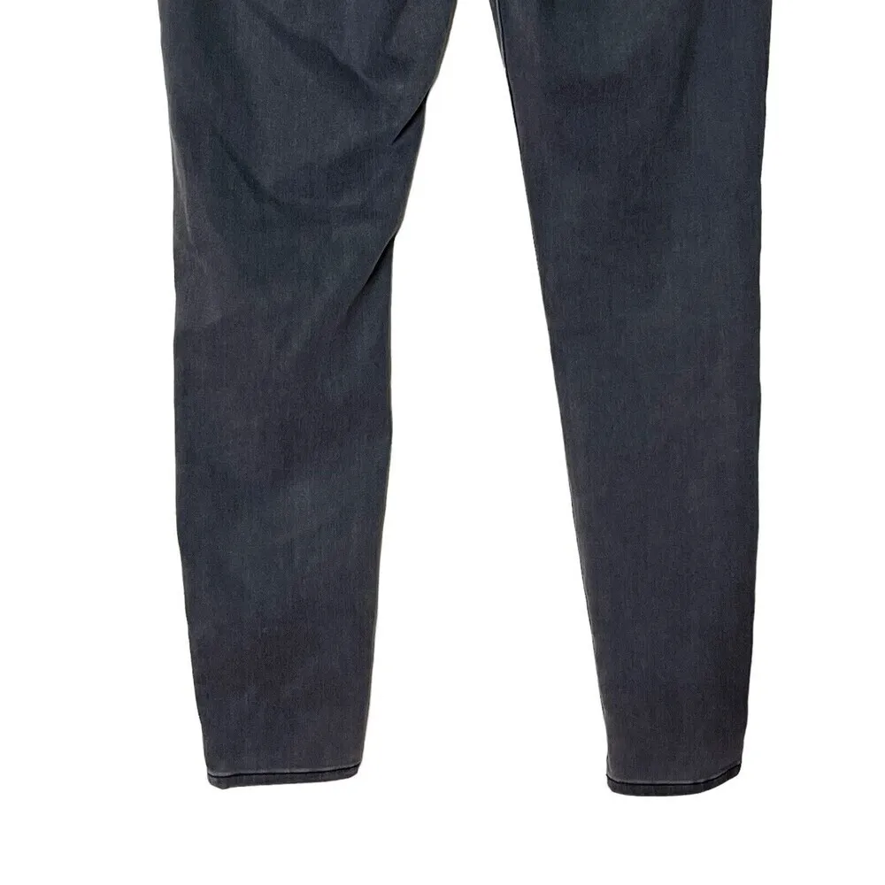 Good American Womens Good Waist High Rise Skinny Faded Black Jeans Size 4/27 - Image 6