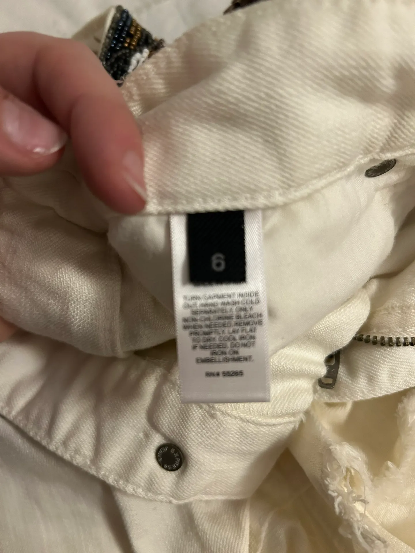 EXPRESS Jean Shorts- Bedazzled! - Image 4