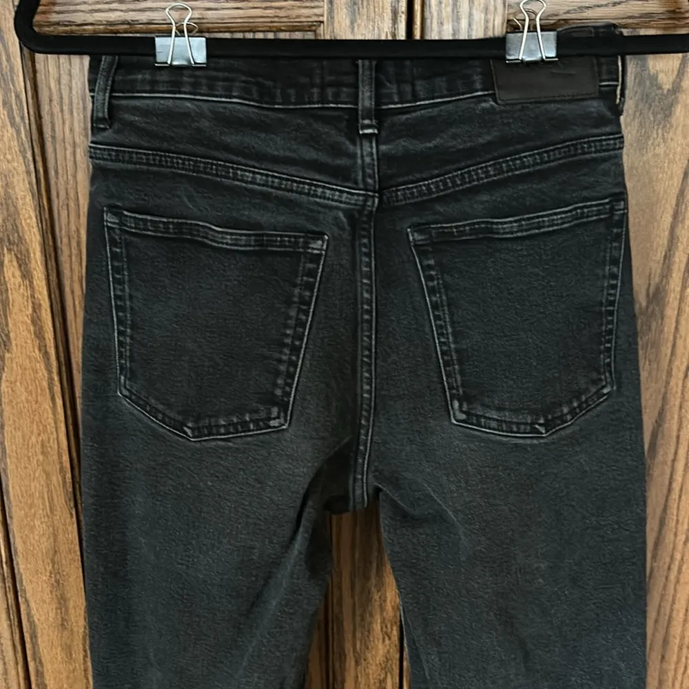 | The Way High Jean in Black with Raw Hem | womens 26 - Image 11