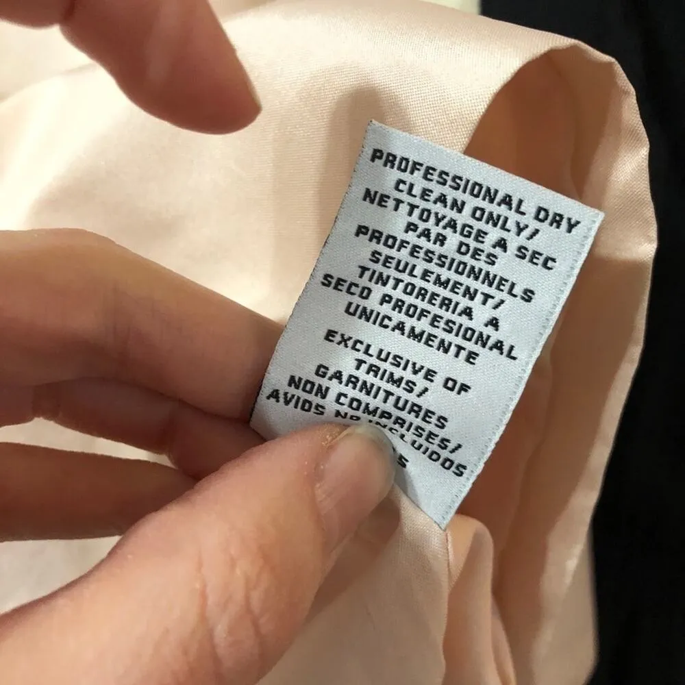 Monique Lhuillier Light Pink Formal Pencil Skirt Womens 4 Bridesmaid Mini Girly - Image 6