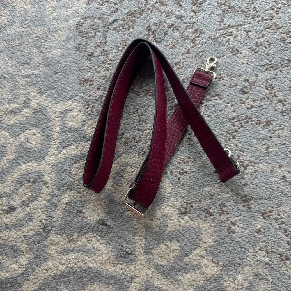 Apt 9 Alligator Texture Dome Satchel Red - Image 10