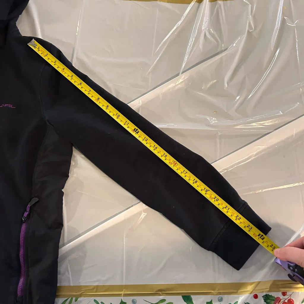 RLR - Ralph Lauren Active Womens Black Zip-Up Hoodie Jacket Size LARGE - Image 12