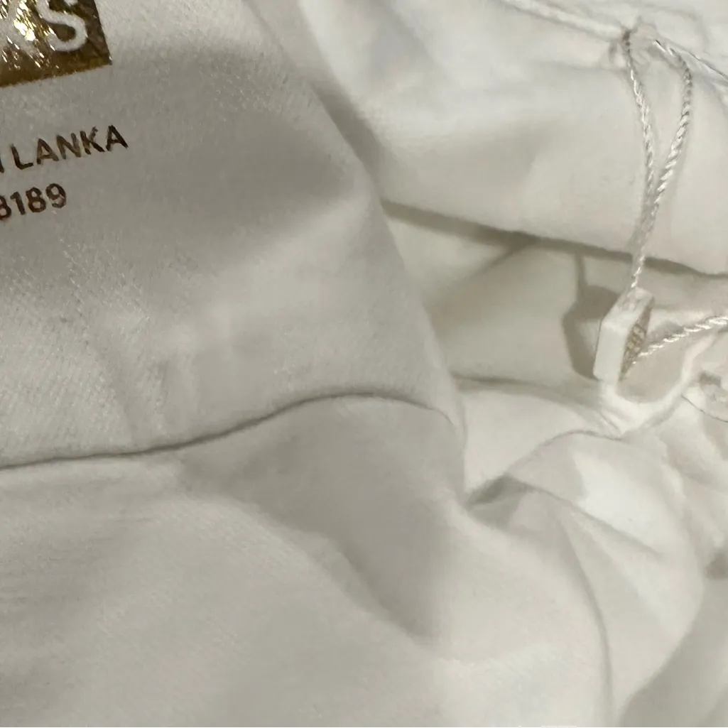 Lilly Pulitzer Oversized Resort White Brixley Denim Jacket XXS/XS - Image 9