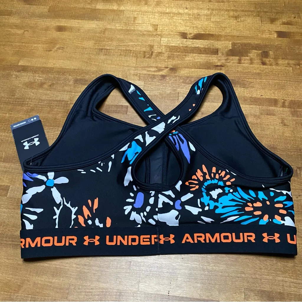 Under Armour  Black Sports Bra - Image 2