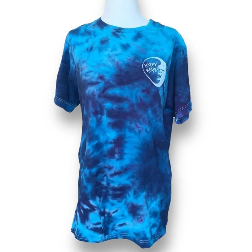 Happy Hour Blue Tie Dye T - Image 9