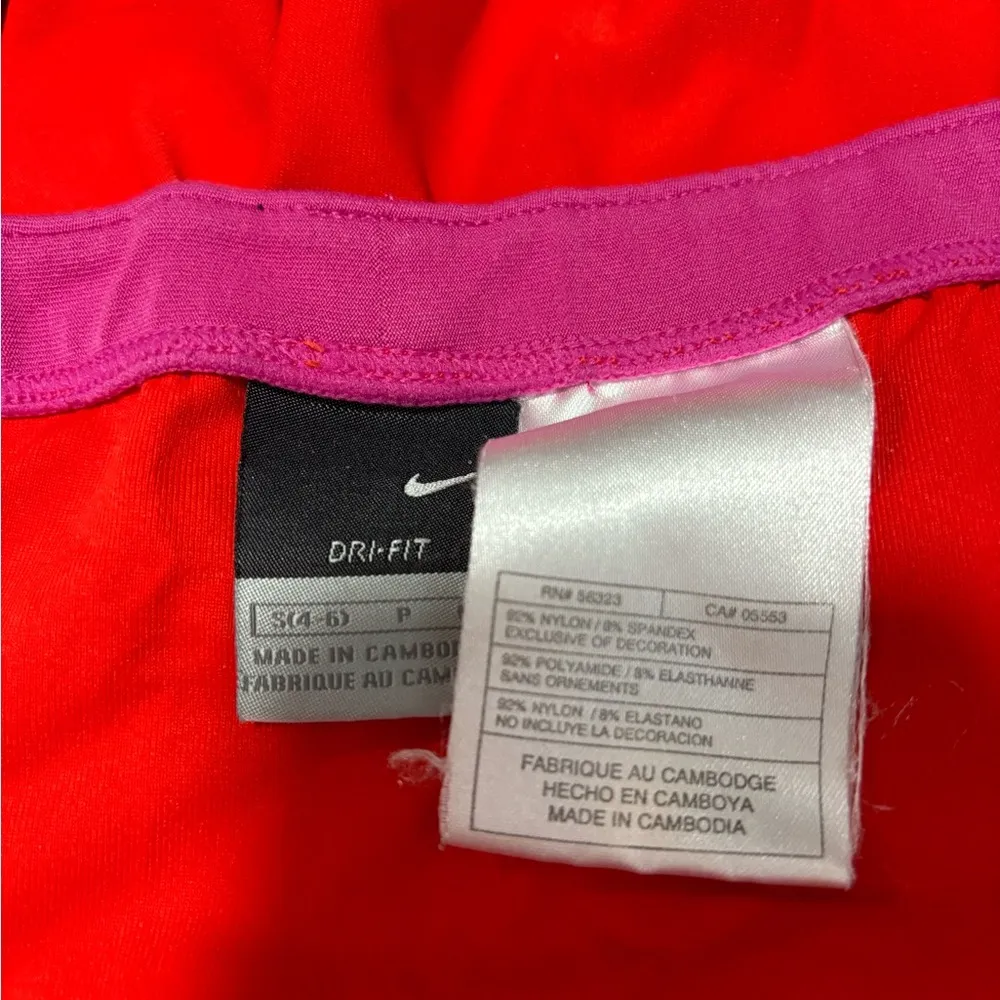 Nike Red Athletic Skirt - Image 3