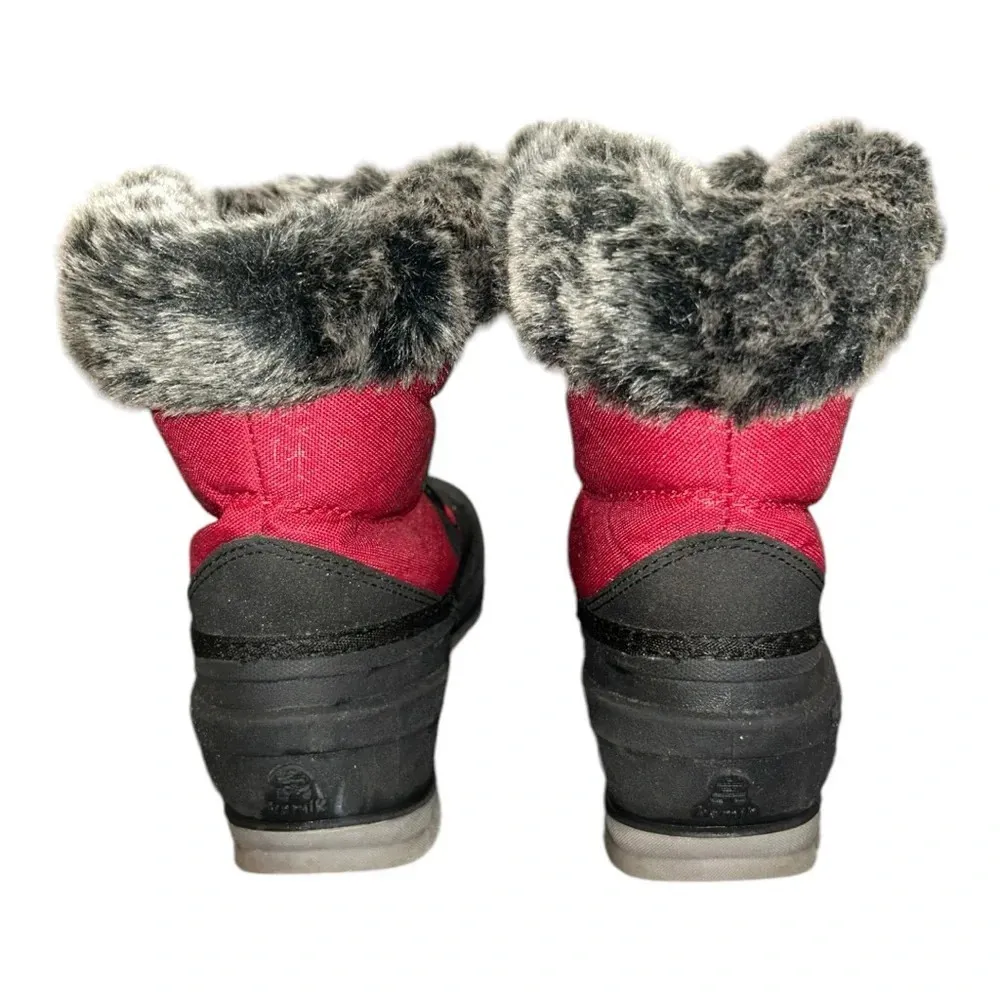 Kamik Women’s Momentumlo Snow Boot Red Size 5 pre-loved Waterproof - Image 5