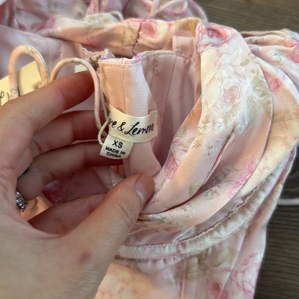 NWT FOR LOVE & LEMONS Paulina Puff Sleeve Mini Dress - Image 7