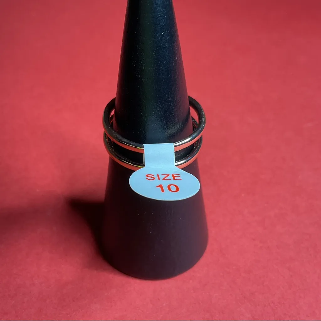 Bomb Party RG51292 “Then There Was You” Cubic Zirconia on RoseGold Sz10 Ring NWT Gold Size 10 - Image 3