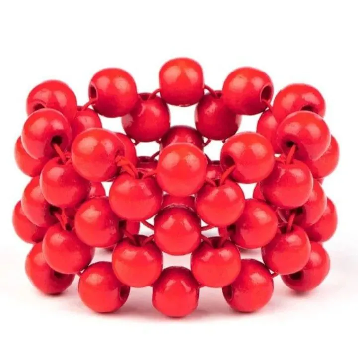 Tiki Tropicana Red Bracelet (24) - Image 2