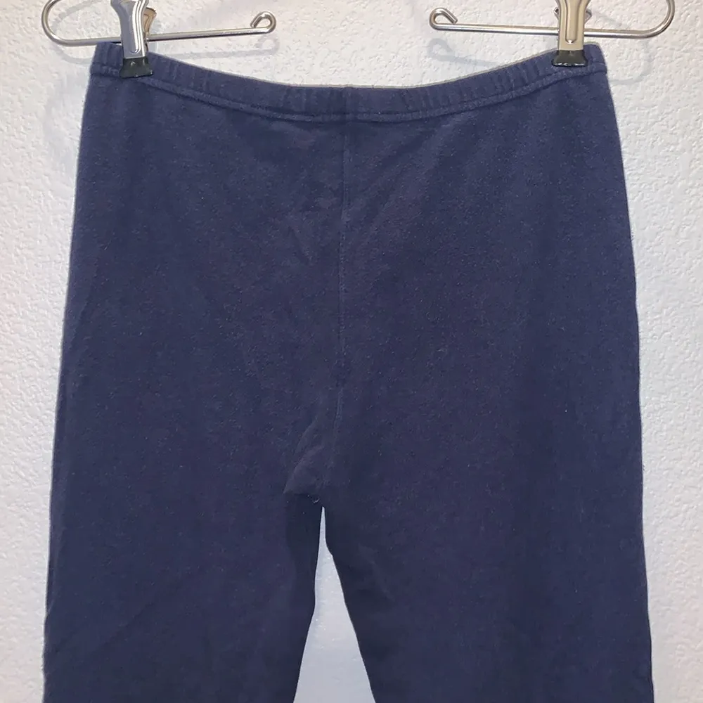 Kirkland Signature navy blue stretchy casual ankle leggings - Image 5