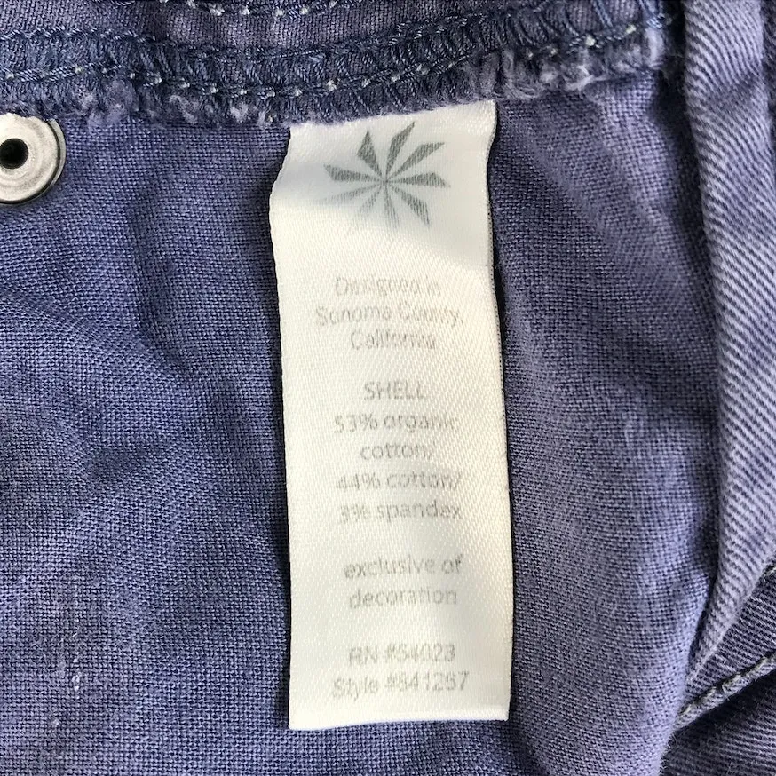 ATHLETA Take a Hike Cargo Mini Skirt Size 4 Blue Studded Outdoor Sporty Travel - Image 9