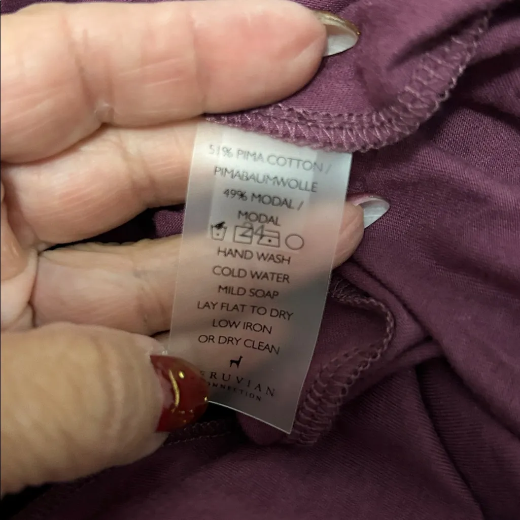 Peruvian Connection Ariana Dress Amethyst - Image 10