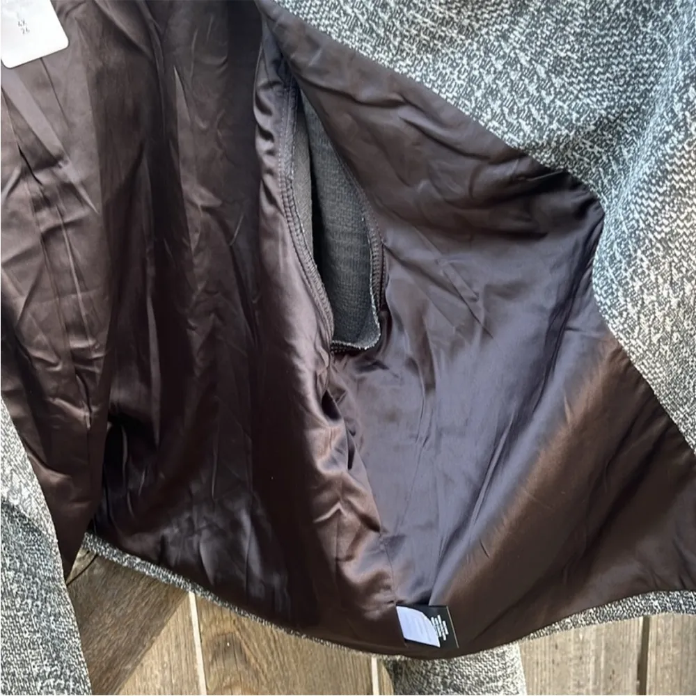 NWT Torrid Studio Double Knit Crop Open Front Military Jacket Top Size 4X - Image 13