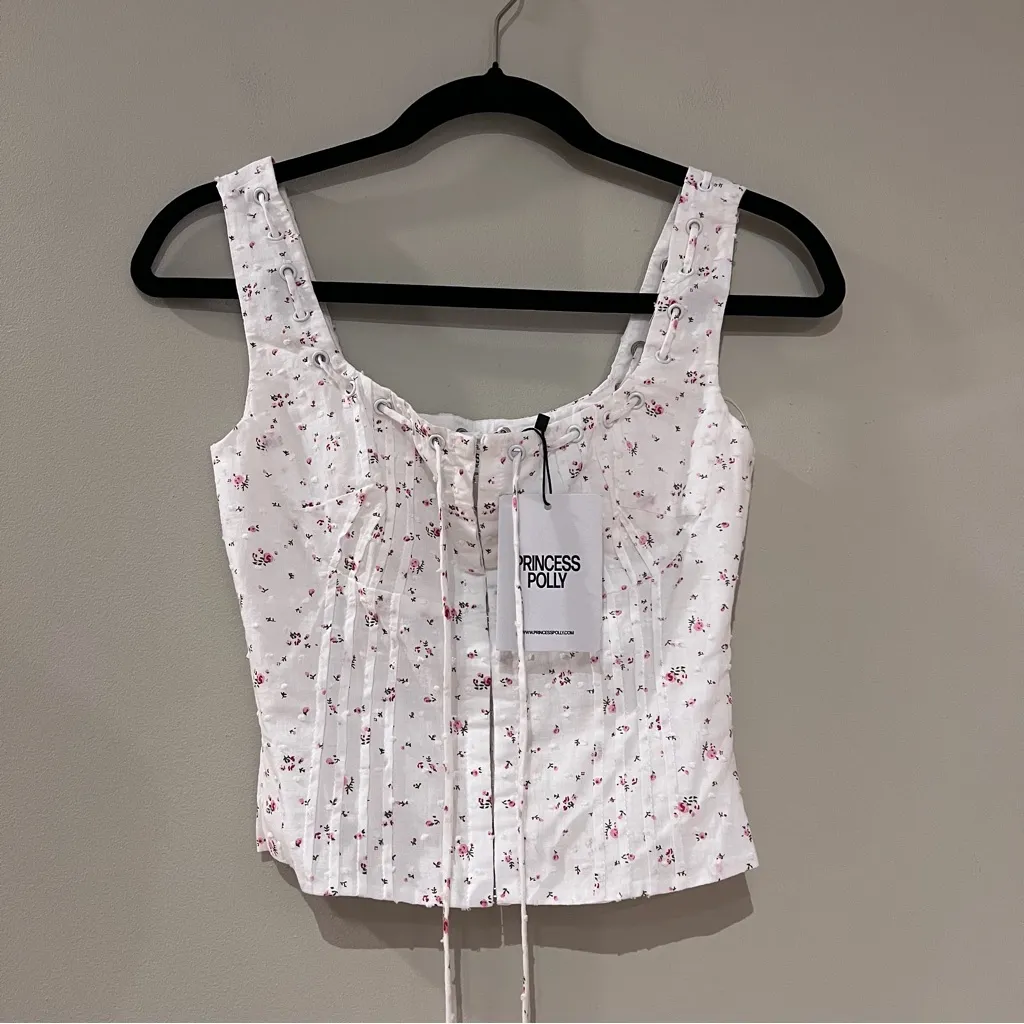 Princess Polly Traycie Corset Top Size 0 NWT - Image 2