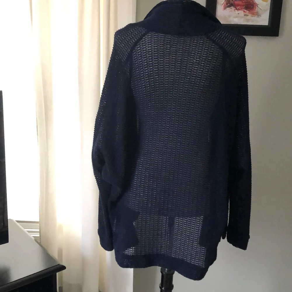 Navy Blue Urban Outfitters Cardigan - Image 4