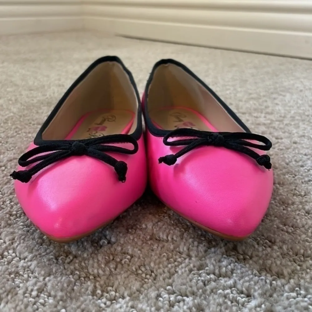 Penny Loves Kenny Neon Pink Attack Ballet Flats - Image 5